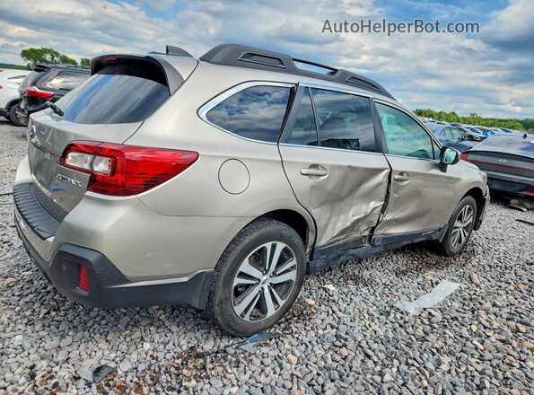 4S4BSANC0K3217198 2019 SUBARU OUTBACK Бежевый Задняя правая четверть