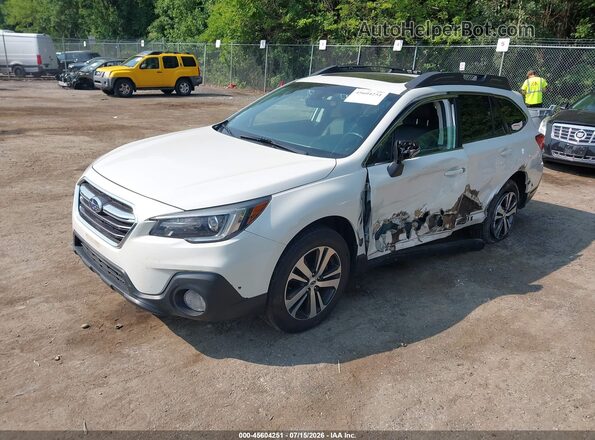 4S4BSANC0K3346042 2019 SUBARU OUTBACK White Przód lewy