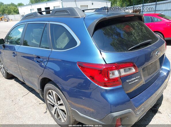 4S4BSANC0K3373242 2019 SUBARU OUTBACK Blue უკანა მარცხენა
