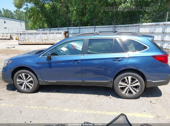 4S4BSANC0K3373242 2019 SUBARU OUTBACK Blue სალონის 360-გრადუსიანი ხედი