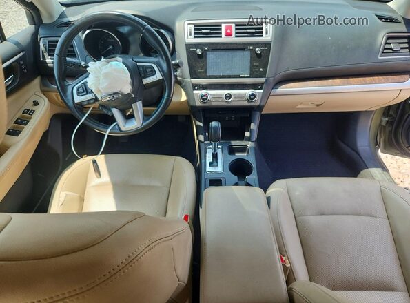 4S4BSANC1G3236186 2016 SUBARU OUTBACK Green Vista del salpicadero