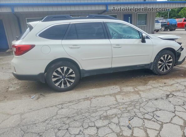 4S4BSANC1G3242781 2016 SUBARU OUTBACK White Rear right