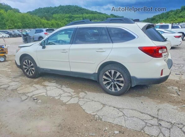 4S4BSANC1G3242781 2016 SUBARU OUTBACK White Rear left