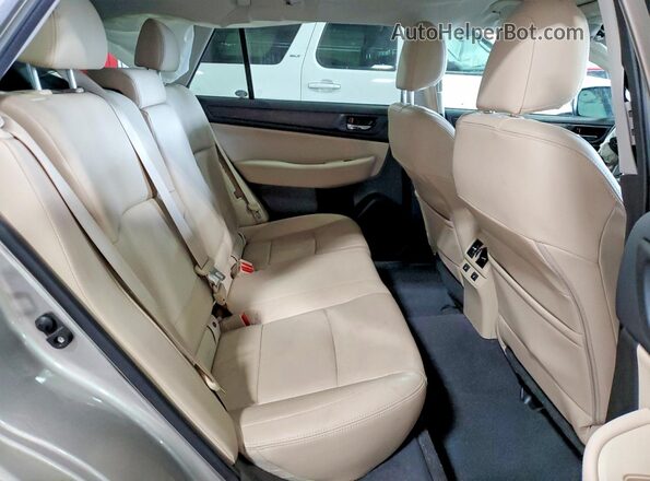 4S4BSANC1G3359342 2016 SUBARU OUTBACK Brown Widok wnętrza z tyłu