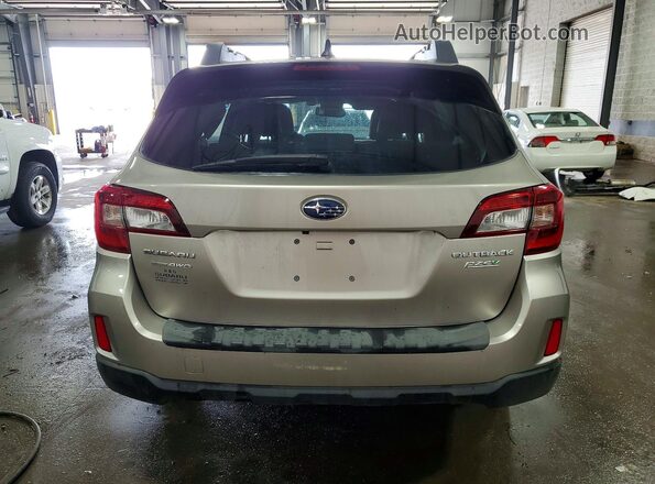 4S4BSANC1G3359342 2016 SUBARU OUTBACK Brown Widok z tyłu