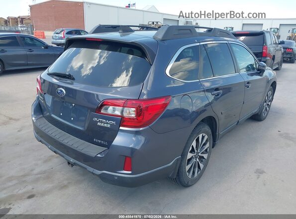 4S4BSANC1H3206882 2017 SUBARU OUTBACK Gray Tył prawy