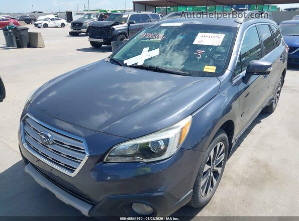 4S4BSANC1H3206882 2017 SUBARU OUTBACK Gray Widok z przodu