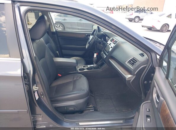 4S4BSANC1H3206882 2017 SUBARU OUTBACK Gray Widok wnętrza z przodu