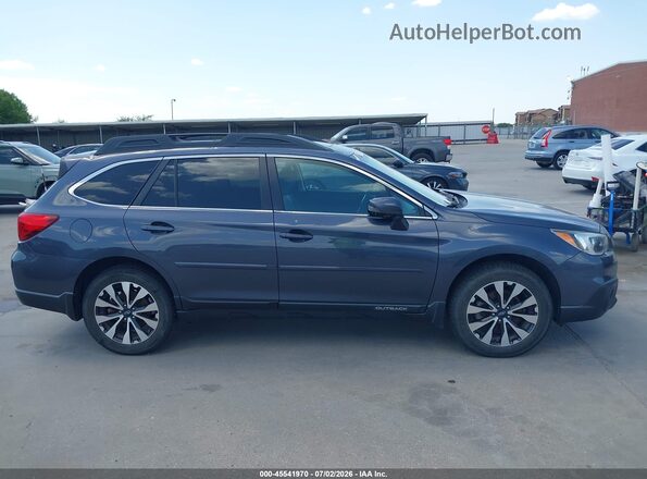 4S4BSANC1H3206882 2017 SUBARU OUTBACK Gray Widok wnętrza z tyłu