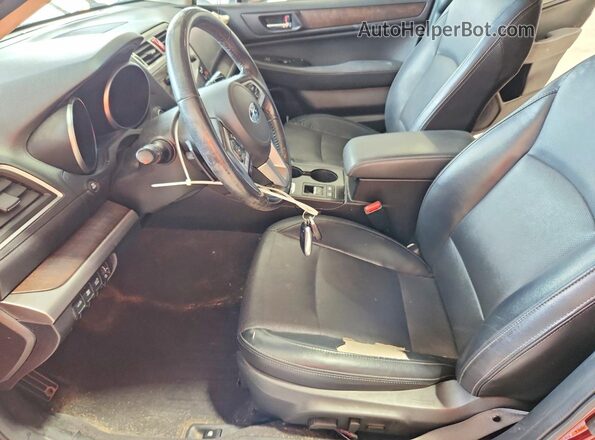 4S4BSANC1H3331848 2017 SUBARU OUTBACK Бордовый Вид салона спереди