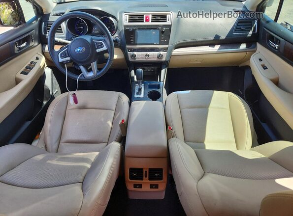 4S4BSANC1H3340419 2017 SUBARU OUTBACK Зеленый Вид панели приборов