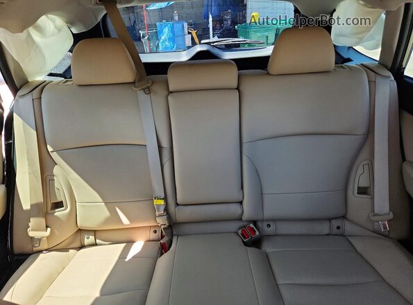 4S4BSANC1H3340419 2017 SUBARU OUTBACK Зеленый Вид задних сидений