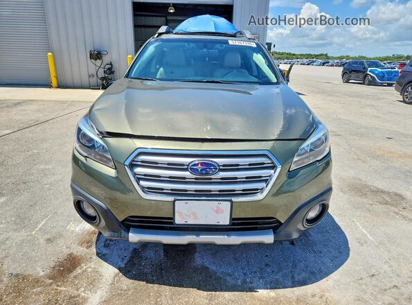 4S4BSANC1H3340419 2017 SUBARU OUTBACK Зеленый Вид спереди