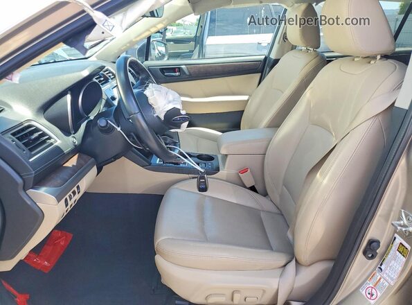 4S4BSANC1J3329068 2018 SUBARU OUTBACK Tan წინა სალონის ხედი