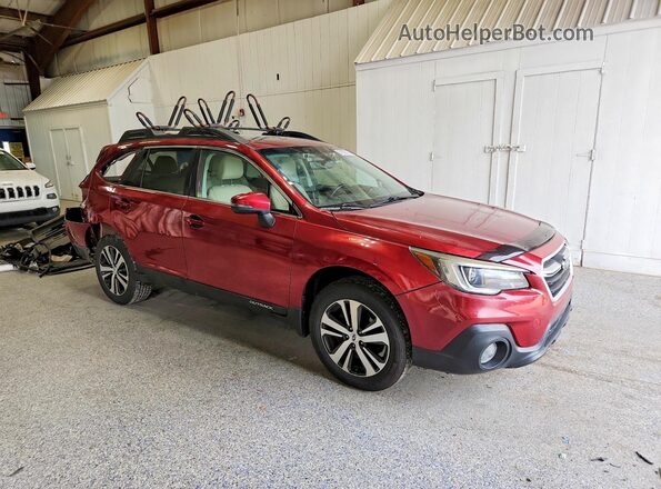 4S4BSANC1J3382465 2018 SUBARU OUTBACK Burgundy Front right