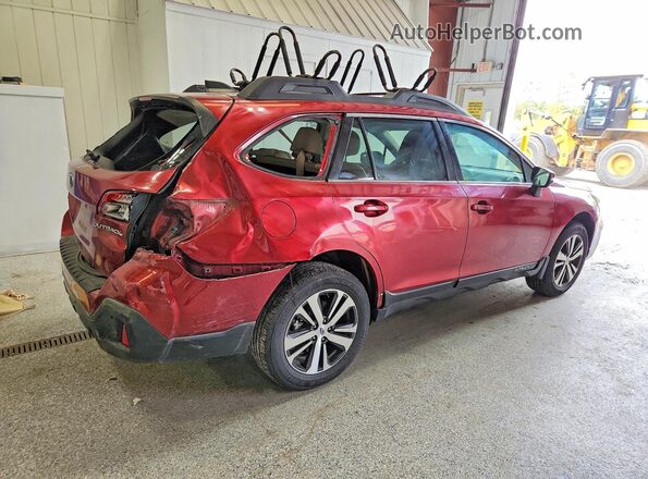 4S4BSANC1J3382465 2018 SUBARU OUTBACK Burgundy Rear right