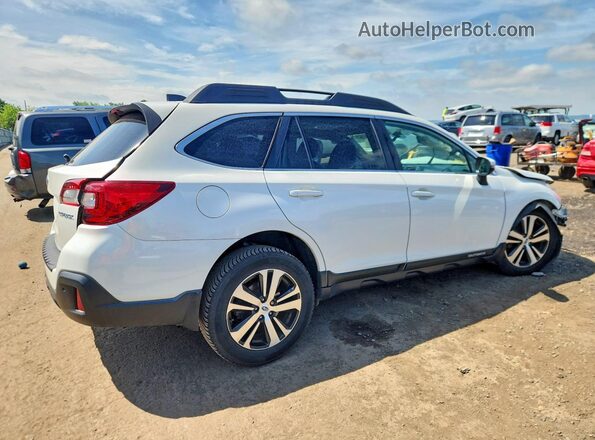 4S4BSANC1K3298258 2019 SUBARU OUTBACK White უკანა მარჯვენა
