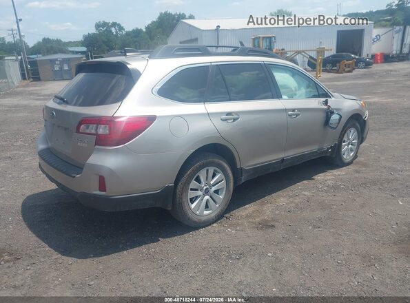 4S4BSANC2H3258148 2017 SUBARU OUTBACK Gold უკანა მარჯვენა