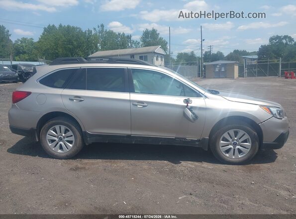 4S4BSANC2H3258148 2017 SUBARU OUTBACK Gold უკანა სალონის ხედი