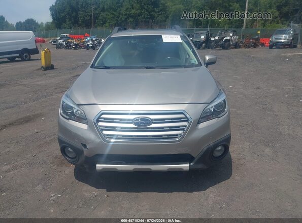 4S4BSANC2H3258148 2017 SUBARU OUTBACK Gold ხელსაწყოთა პანელის ხედი