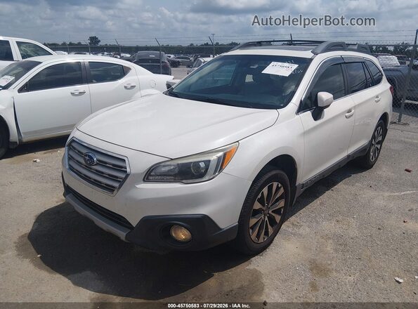 4S4BSANC2H3268551 2017 SUBARU OUTBACK White Առջևի ձախ երեք քառորդ տեսարան