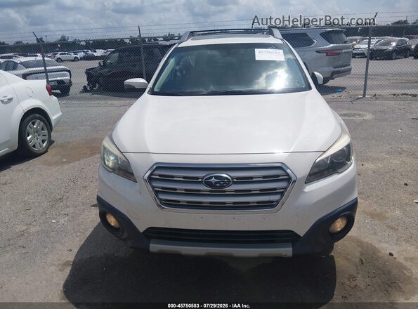 4S4BSANC2H3268551 2017 SUBARU OUTBACK White Սարքավորումների վահանակի տեսք