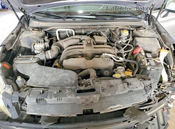 4S4BSANC2H3338808 2017 SUBARU OUTBACK Silver Widok komory silnika