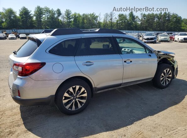 4S4BSANC2H3363532 2017 SUBARU OUTBACK Silver Trasero derecho