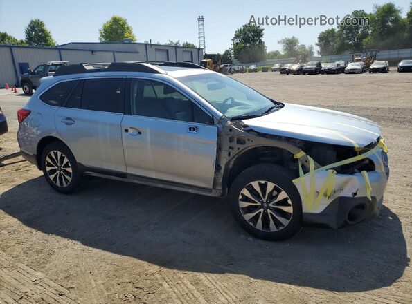 4S4BSANC2H3363532 2017 SUBARU OUTBACK Silver Delantero derecho