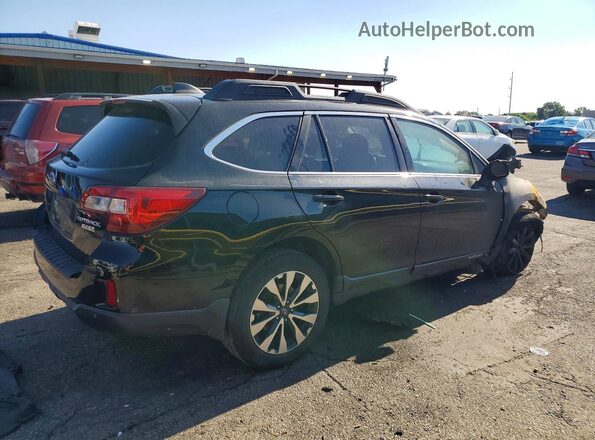 4S4BSANC2H3425477 2017 SUBARU OUTBACK Black Trasero derecho
