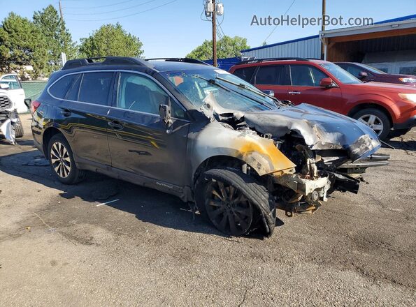 4S4BSANC2H3425477 2017 SUBARU OUTBACK Black Delantero derecho