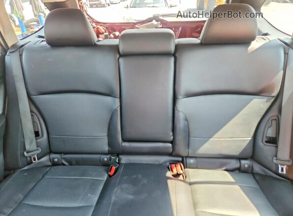 4S4BSANC2H3432283 2017 SUBARU OUTBACK Бордовый Вид задних сидений