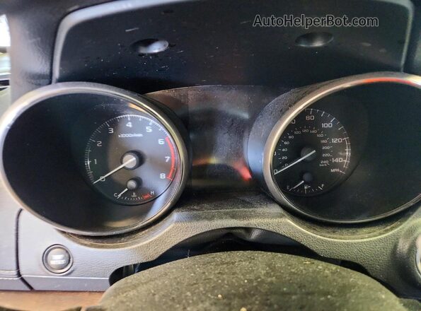 4S4BSANC2J3354092 2018 SUBARU OUTBACK White Instrument cluster view
