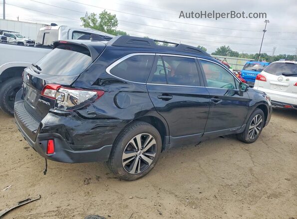 4S4BSANC2J3357560 2018 SUBARU OUTBACK Black Tył prawy