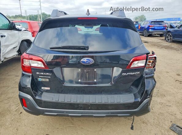 4S4BSANC2J3357560 2018 SUBARU OUTBACK Black Widok z tyłu