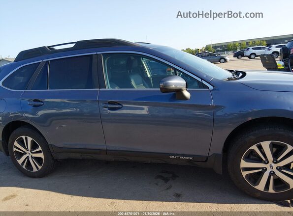 4S4BSANC2J3369918 2018 SUBARU OUTBACK Blue Widok wnętrza z tyłu