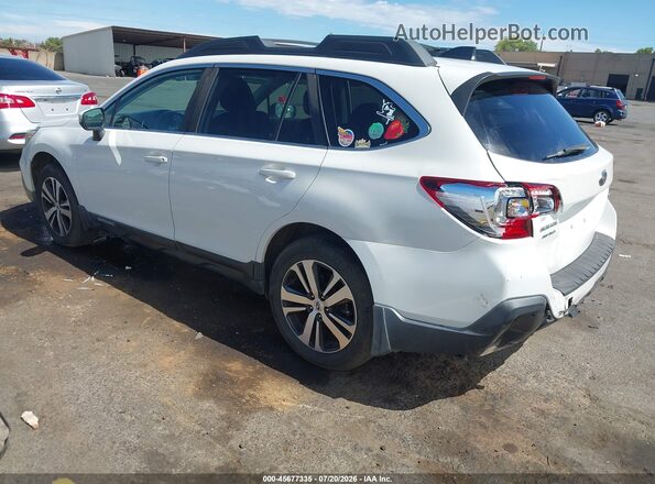 4S4BSANC2K3202623 2019 SUBARU OUTBACK White Задня ліва чверть