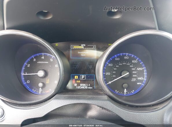 4S4BSANC2K3202623 2019 SUBARU OUTBACK White Вид задніх сидінь
