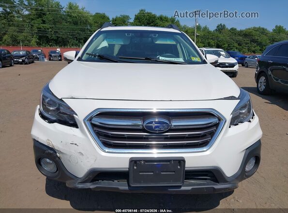 4S4BSANC2K3211256 2019 SUBARU OUTBACK White Instrument cluster view