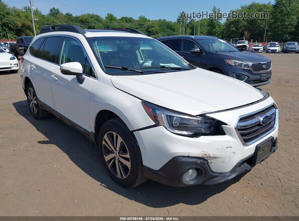 4S4BSANC2K3211256 2019 SUBARU OUTBACK White Front view