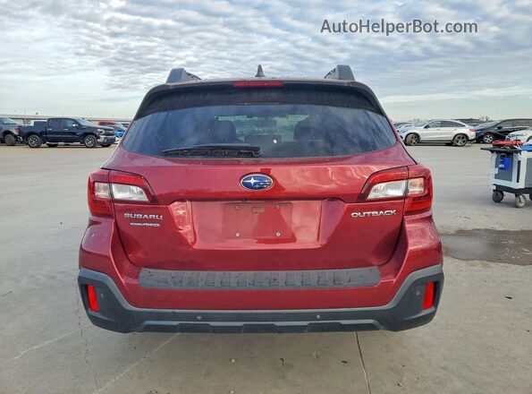 4S4BSANC2K3261672 2019 SUBARU OUTBACK Maroon Widok z tyłu