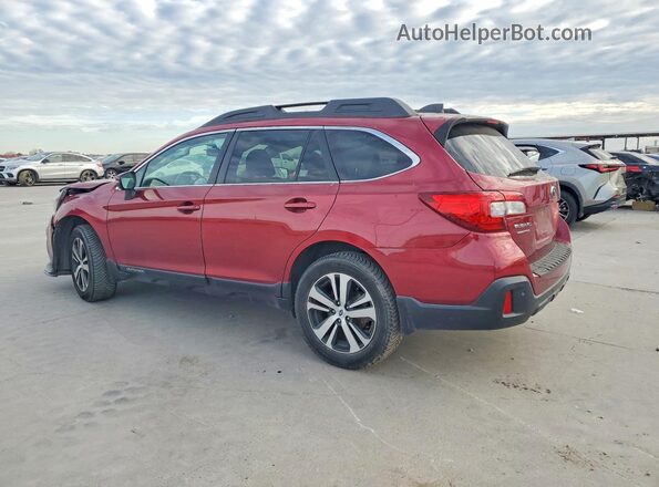 4S4BSANC2K3261672 2019 SUBARU OUTBACK Maroon Tył lewy