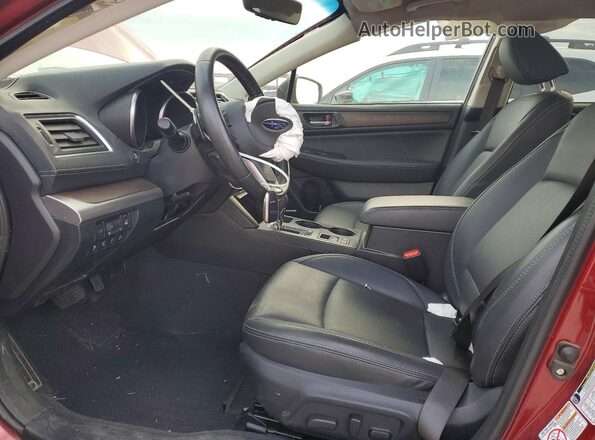 4S4BSANC2K3261672 2019 SUBARU OUTBACK Maroon Widok wnętrza z przodu