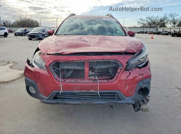 4S4BSANC2K3261672 2019 SUBARU OUTBACK Maroon Widok z przodu