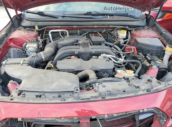 4S4BSANC2K3261672 2019 SUBARU OUTBACK Maroon Widok wnętrza z tyłu
