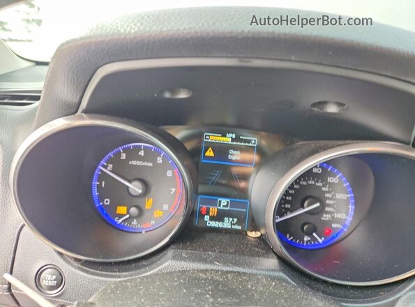 4S4BSANC2K3302608 2019 SUBARU OUTBACK Beige Widok zestawu wskaźników
