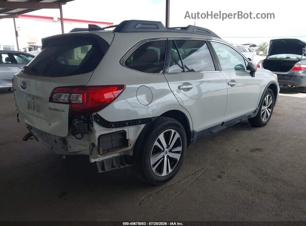 4S4BSANC2K3317495 2019 SUBARU OUTBACK White Tył prawy