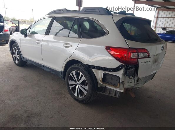 4S4BSANC2K3317495 2019 SUBARU OUTBACK White Tył lewy