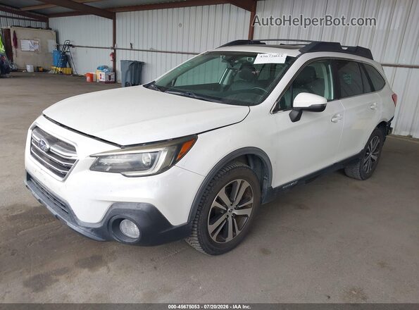 4S4BSANC2K3317495 2019 SUBARU OUTBACK White Przód lewy