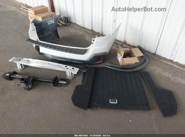 4S4BSANC2K3317495 2019 SUBARU OUTBACK White Widok zestawu wskaźników